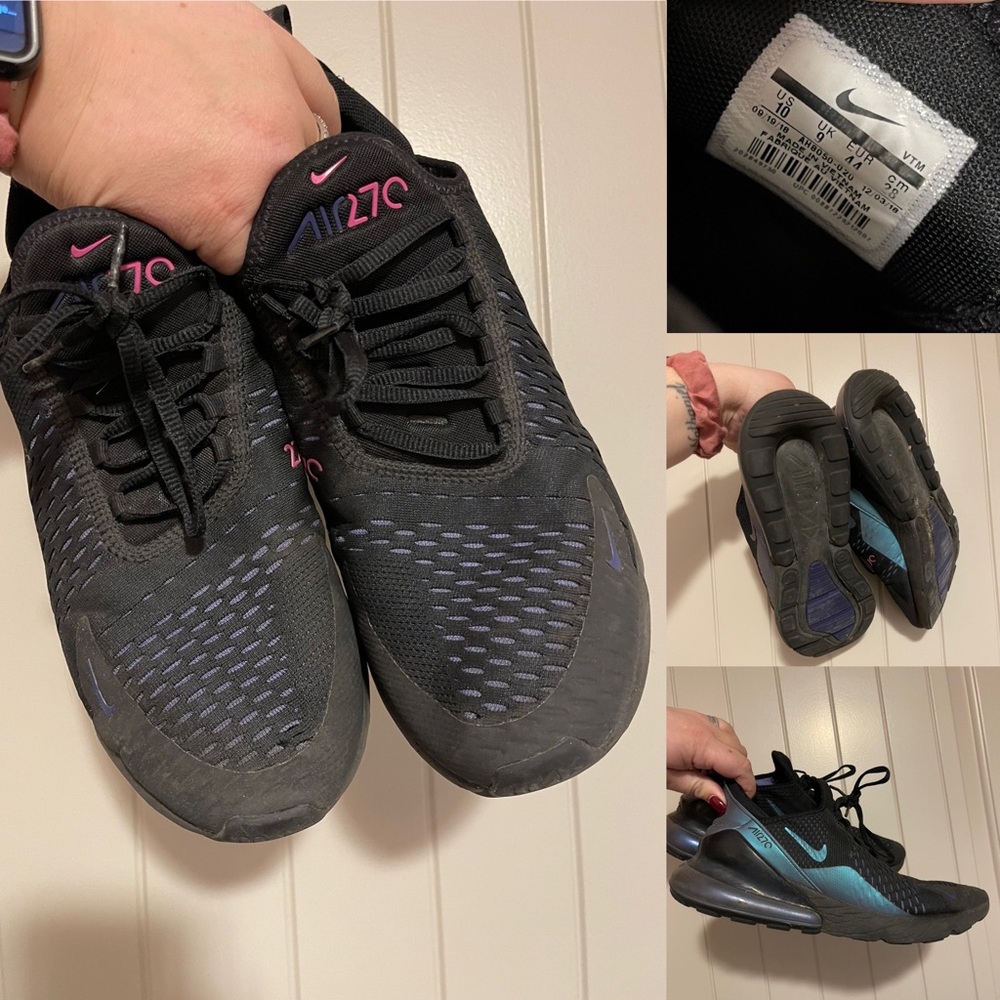 Women’s Nike 270! Holographic/cosmic color detail! Size 10!